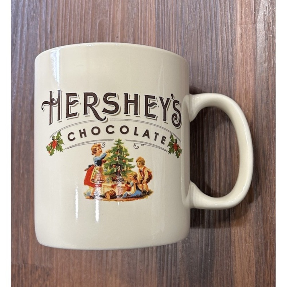 Hershey's Chocolate Mug‎ Jumbo Large Oversized Mug 28oz Cup Galerie Christmas